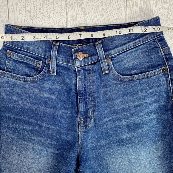 J.Crew High rise Jean raw hem shorts size 24 - Picture 8 of 10